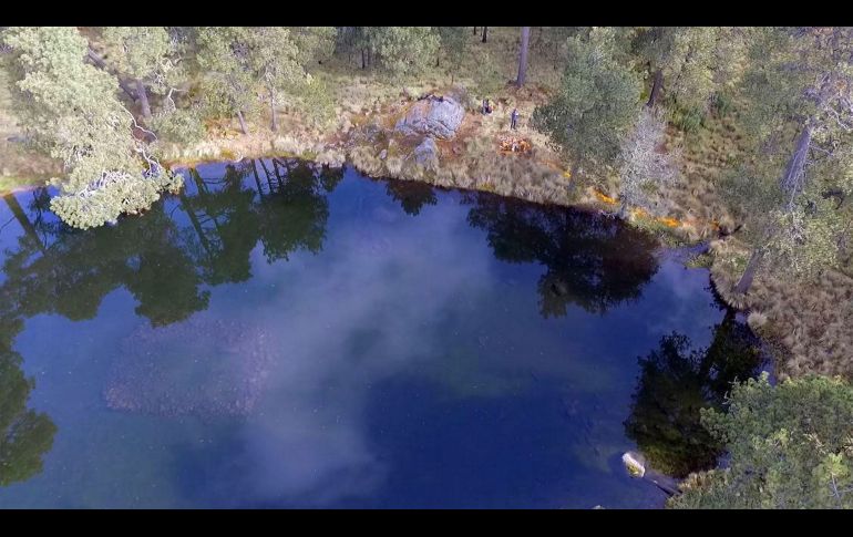 La intención de que el agua rodeara elementos arquitectónicos rituales específicos era parte importante dentro del pensamiento mesoamericano. NOTIMEX/INAH