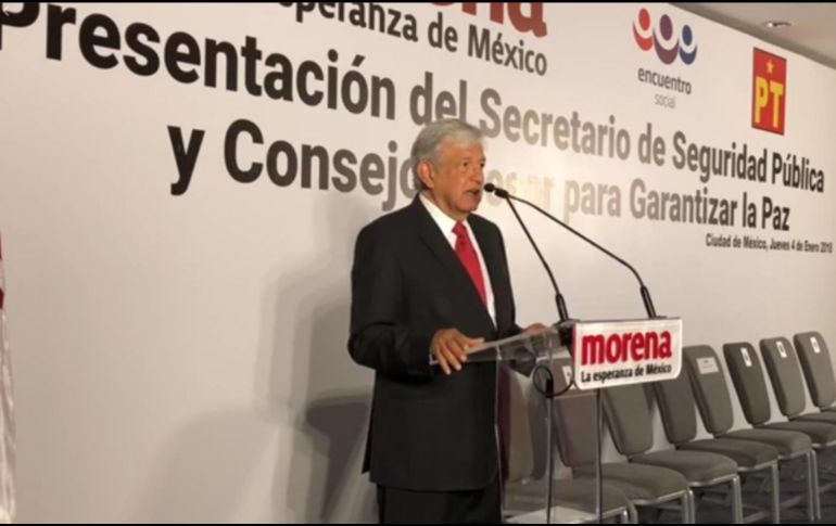 El tabasqueño reitera, que junto con su equipo, ha decidido iniciar una nueva estrategia que acabe con la 