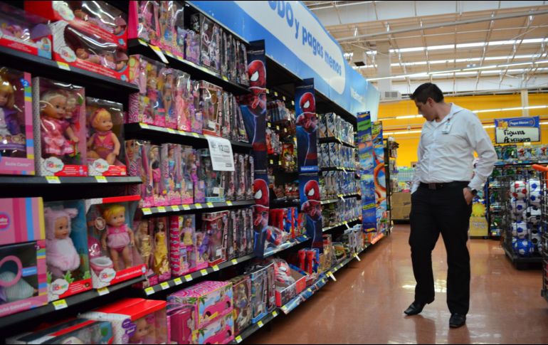 Dos terceras partes del total del mercado interno corresponden a las ventas del 10 de diciembre y hasta el 9 de enero, cuando se celebran la Navidad el y Día de Reyes. EL INFORMADOR / ARCHIVO