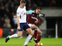 Los Hammers y el Tottemham se van al descanso con el 0-0 en el marcador. AP/K. Wigglesworth