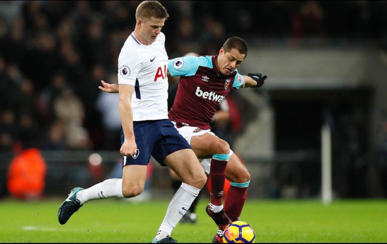 Los Hammers y el Tottemham se van al descanso con el 0-0 en el marcador. AP/K. Wigglesworth