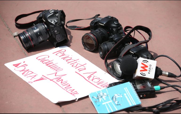 México encabeza la lista de países con el mayor número de periodistas asesinados durante el 2017. EL INFORMADOR/ARCHIVO