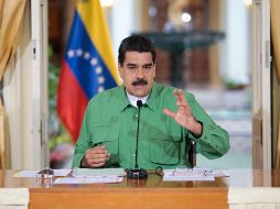 El mandatario venezolano aprovechó para reiterar el apoyo de su gobierno con Palestina tras las 