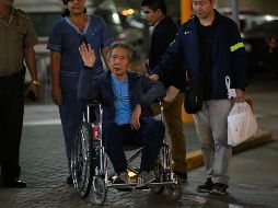 Alberto Fujimori fue condenado en 2009 a 25 años de prisión por el asesinato de 25 peruanos. AFP / L. Gonzales