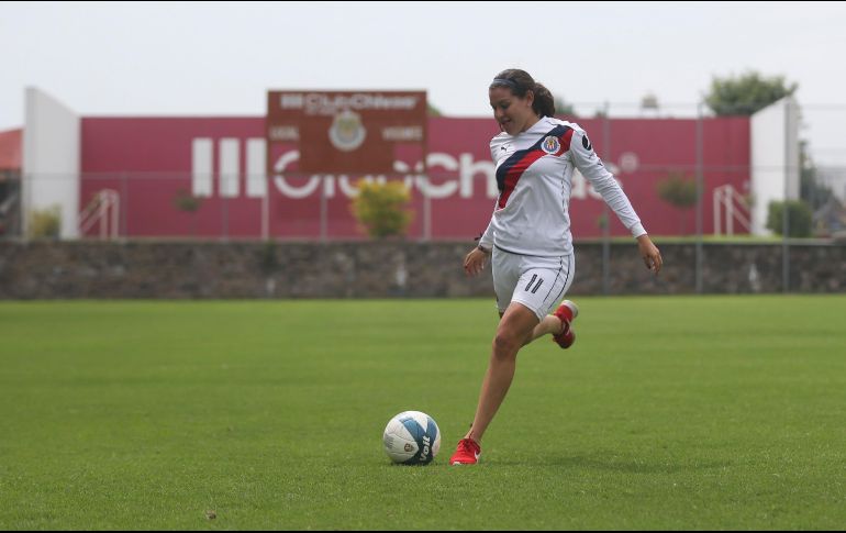 La atacante aseguró que el primer paso para soñar con un nuevo título, será ganar en su visita a Querétaro. EL INFORMADOR/Archivo