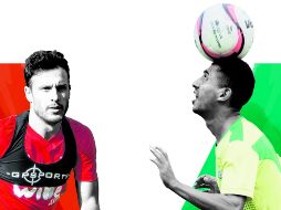 Ángelo Henríquez y Elías Hernández, flamantes contrataciones de Atlas y León, respectivamente. EL INFORMADOR