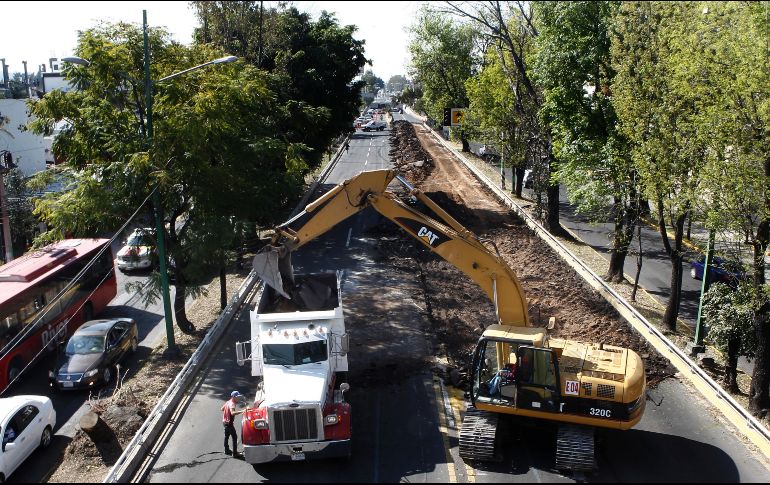 : Mencionan que la obra estaba planeada para finalizar en 90 días, pero es probable que terminen en 60 días. EL INFORMADOR / ARCHIVO