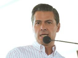 El Presidente dio su mensaje durante la conmemoración del Día de la Enfermera. EFE/ Presidencia de México