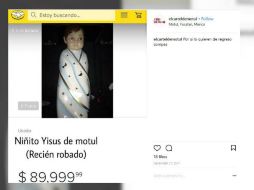 El joven rindió su declaración, en la que indicó que durante la noche de Navidad se le ocurrió a él y sus amigos sustraer dicha figura. INSTAGRAM / @elcarteldemotul