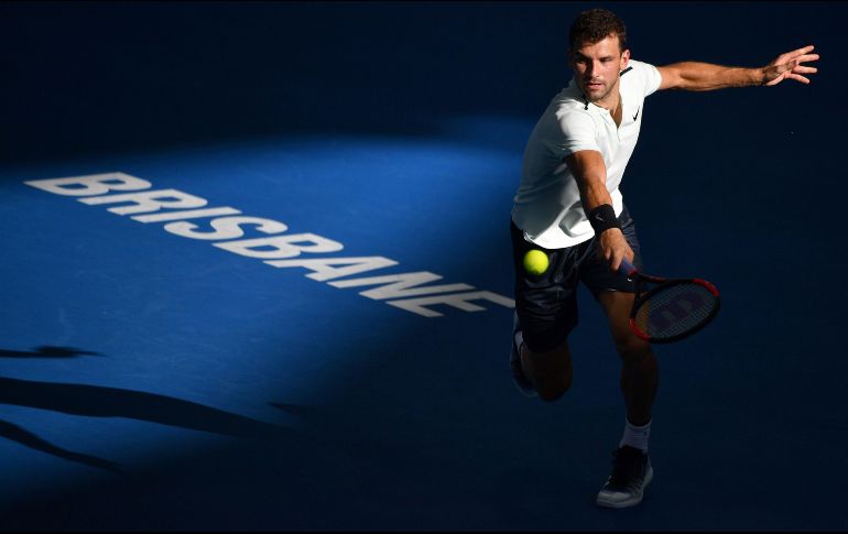 El talentoso jugador de Camberra, de 22 años, progresó hasta la final tras remontar ante Grigor Dimitrov. AFP/S. Khan