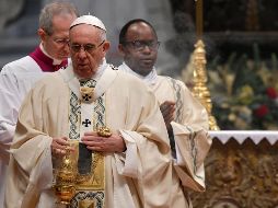Francisco habló en su homilía de la estrella que guió a los Reyes Magos hasta Belén para invitar a los fieles a preguntarse qué astro siguen ellos en su vida. AFP/T. Fabi