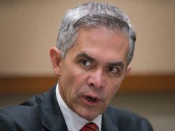 Miguel Ángel Mancera reiteró que habrá consecuencias contra los responsables de las agresiones. NTX/ ARCHIVO