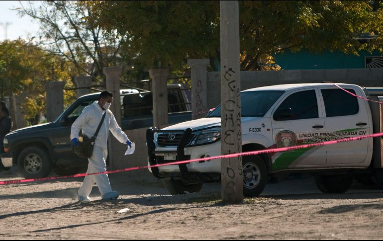 En 2017 los asesinatos en Chihuahua llegaron a dos mil 004, de los cuales 764 ocurrieron en Juárez. AFP/ ARCHIVO