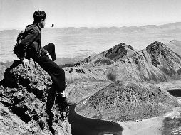 En el alpinismo, el escritor encontró que la escritura no era su única pasión, pues también logró plasmar su arte en la fotografía. CORTESÍA/ Fundación Juan Rulfo
