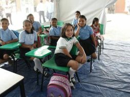 Luego de cuatro meses de suspensión por los daños generados por los sismos de septiembre, las clases se reanudarán este lunes. TWITTER/@CapitalOax