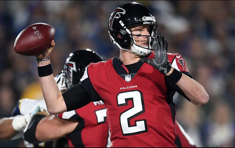 Matt Ryan completó 21 de 30 intentos para 218 yardas y un touchdown, para guiar a la victoria a Atlanta. AP/K. Kuo