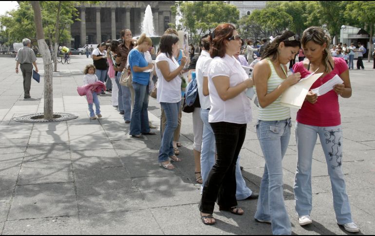 El Instituto invita a todas aquellas que necesiten empleo a utilizar este servicio, el cual es gratuito y no se requiere documentación para recibirlo. EL INFORMADOR/ARCHIVO