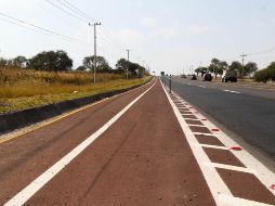 La ciclovía tiene dos carriles y está debidamente balizado y señalado, señalan.