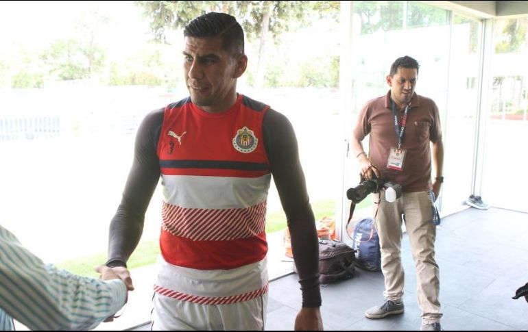 El club no ha informado esto de manera oficial, pero se sabe que el jugador desde anoche está en Guadalajara. EL INFORMADOR / ARCHIVO
