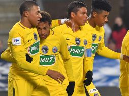 La ofensiva del PSG, una aplanadora. AFP/L. Venance