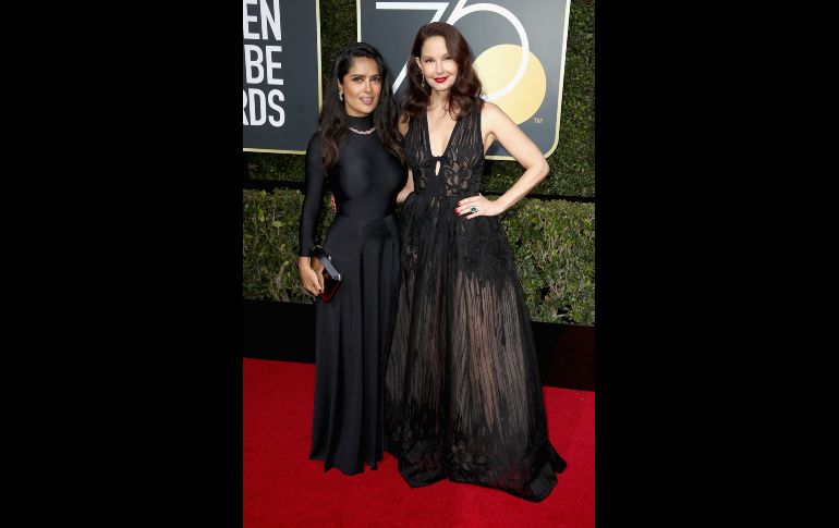 Salma Hayek y Ashley Judd.