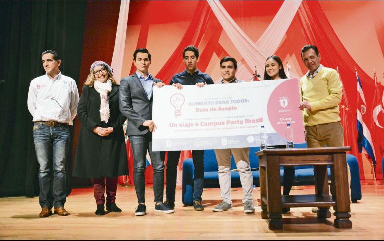 Con el nombre inicial de “Ruta de Acopio”, este proyecto ganó en la categoría “Alimento para todos” de Reto Zapopan. ESPECIAL