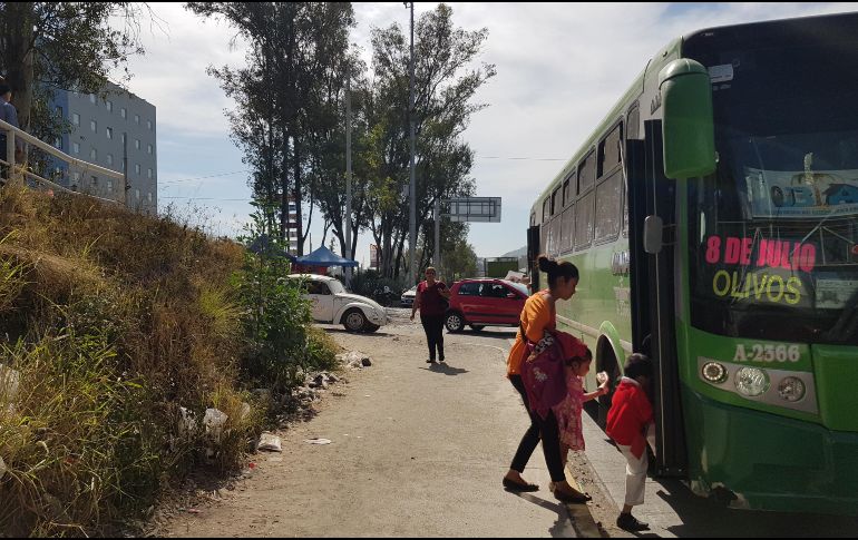 Además, sugirieron prestar mayor atención en torno a la ubicación de señalamientos de paradas de autobús frente a Ciudad Judicial. EL INFORMADOR / R. Bobadilla