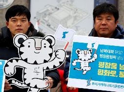 Seúl ha bautizado a la competición en Pyeongchang como las ''Olimpiadas de la paz'', pero para que la descripción tenga sentido es necesario que Pyongyang participe. EFE / J. Heon-Kyun