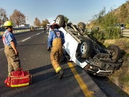 Según el titular de Protección Civil de Tlajomulco, se desconoce cuál fue la causa del hecho. ESPECIAL/