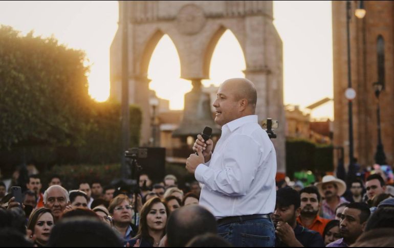 Alfaro acusó al gobernador de Jalisco, Aristóteles Sandoval, de utilizar a la Fiscalía del Estado para intimidar a los adversarios políticos. FACEBOOK / Enrique Alfaro Ramírez