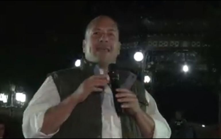 Enrique Alfaro acusó que dos patrullas de la Policía Estatal les cerraron el paso y los 