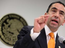 El senador Javier Lozano Alarcón renunció ayer a su militancia en el Partido Acción Nacional. NTX / ARCHIVO