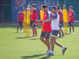 ''Yo nunca dije que no quería a Alanís, lo desvirtuaron'', dice el entrenador del Rebaño. MEXSPORT/ARCHIVOS