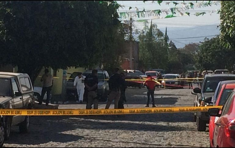 Según las primeras indagatorias, los causantes escaparon del lugar en una camioneta pick up blanca. ESPECIAL/