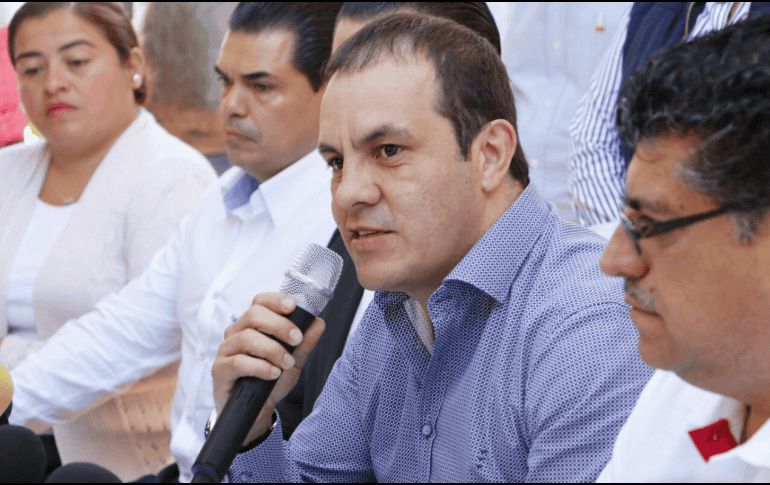 Blanco solicitó que se analice la legalidad de que el Congreso local constituya a los alcaldes que no cubran los requisitos de elegibilidad para ocupar el cargo. TWITTER/ @cuauhtemocb10