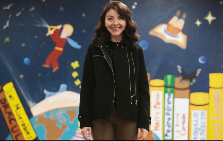 Odette Cressler. La fundadora de The Harmony Tribe durante su conferencia. EL INFORMADOR/F. Atilano