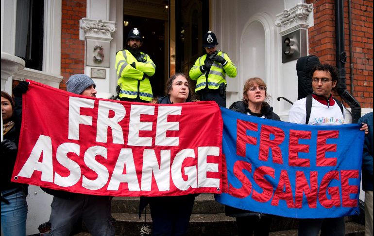 El fundador de WikiLeaks, la web que difundió miles y miles de secretos oficiales estadounidenses. AFP/ J. Tallis