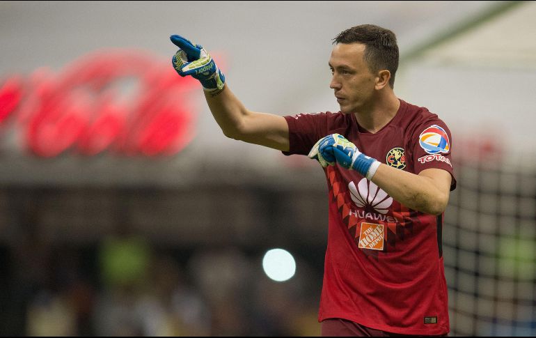 ''El día que firmé con Santos Laguna en el Polideportivo me subí a mi auto y lloré todo el viaje hasta mi casa'', recuerda Marchesín, actual portero del América. MEXSPORT / ARCHIVO