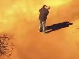 Persecución en Arizona termina con beso