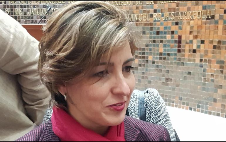 Respecto a la solicitud de incluir mujeres en la magistratura, la diputada Mónica Almeida dijo que lo más importante “es poner a la persona con las mejores credenciales”. EL INFORMADOR / R. Rivas