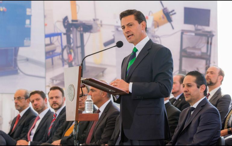 Peña Nieto entregó los Premios de Ciencias y Tecnología este viernes. NTX/ARCHIVO