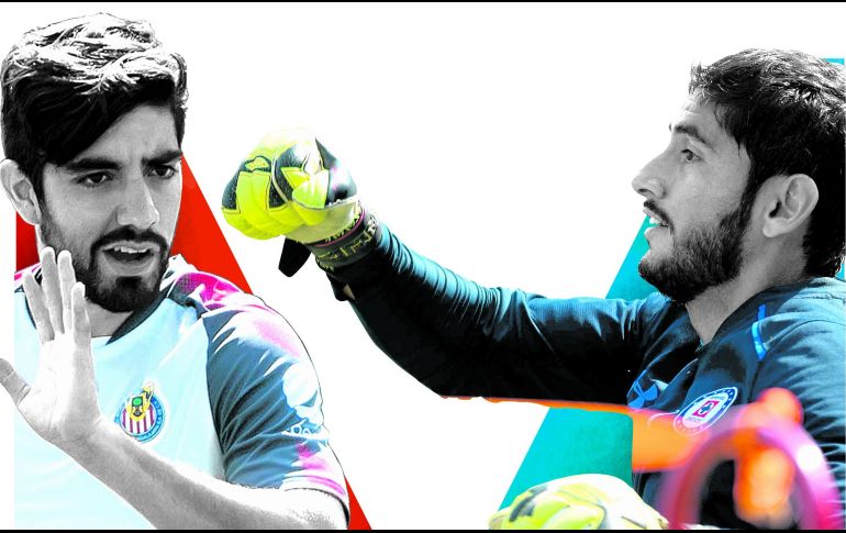 Rodolfo Pizarro y Jesús Corona, el ataque y la defensa del partido. EL INFORMADOR