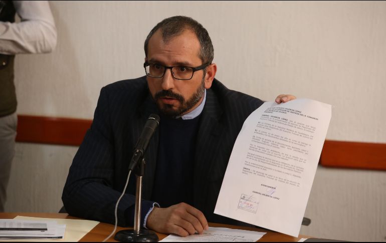 Valencia López argumentó que el juzgado le da la razón a su inconformidad al considerar que el mandatario estatal no siguió el proceso que marca la ley. EL INFORMADOR/Archivo