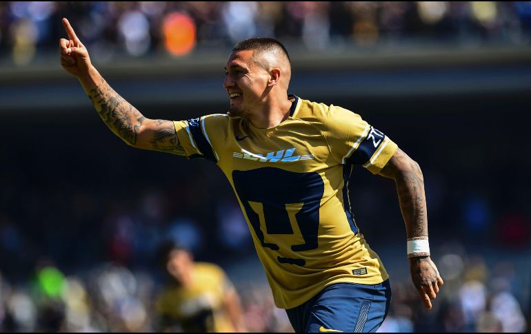 Al minuto seis, Castillo abrió el marcador para los felinos. AFP / R. Schemidt