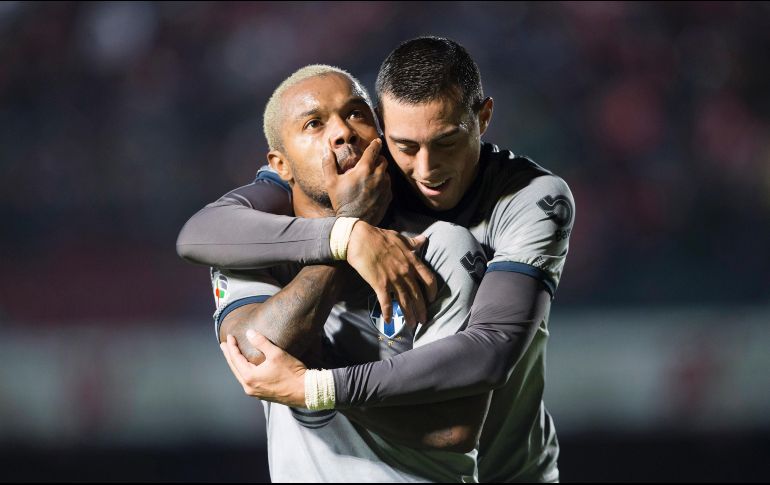 Las anotaciones para la victoria del conjunto regiomontano fueron obra de Arturo González y del colombiano Dorlan Pabón. MEXSPORT / Isabel