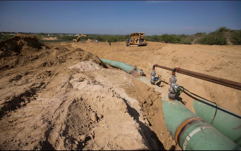El primer ducto que entrará en operación tendrá 460 kilómetros y conectará a Texas con Nuevo Laredo. AP/Archivo