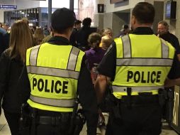 El servicio se suspende entre las estaciones de Dupont Circle y Gallery Place. TWITTER / @UW_Police