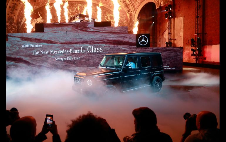 Mercedes-Benz introdujo la nueva generación del todoterrenos Clase G. AP/C. Osorio