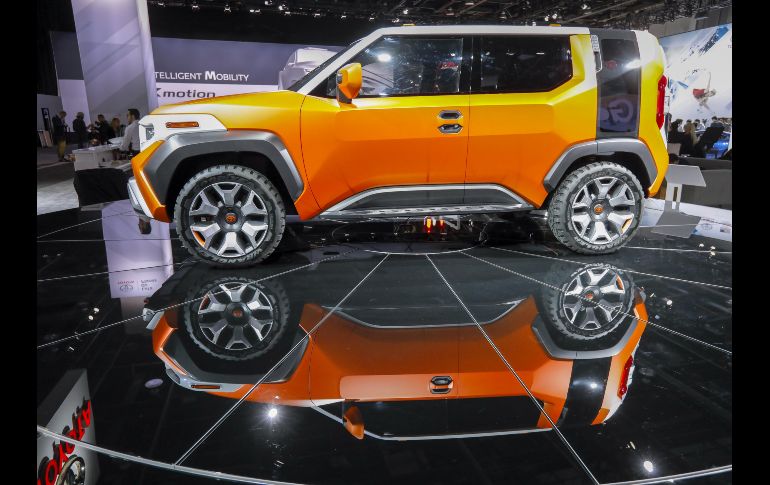 El FT-4X de Toyota, concepto crossover SUV. EFE/E. Lesser