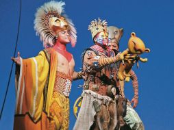 Talento. En la imagen, Carlos Rivera cuando participó en la obra “El Rey León”. NTX